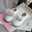 ULKNN Baby Girls Cute Bow Multi-Purpose Shoes 2021 New Korean Version Princess Shoes-Style Leather Dance Shoes