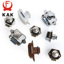 KAK 10 Stück Camper Car Push Lock RV Caravan Boat Motor Home Cabinet Draw Latch Button Locks Furniture Door Lock Hardware