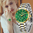 Neue LIGE Gold Frauen Uhr Business Quarzuhr Damen Top Marke Luxus Weibliche Armbanduhr Mädchen Uhr Relogio Feminin 2020 + Box