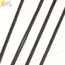 CSJA Natursteine ​​Halsketten &amp; Anhänger Lucky Obsidian Lapis Tigerauge geflochtene Seilkette Frau Männer Vintage-Schmuck Geschenke S463