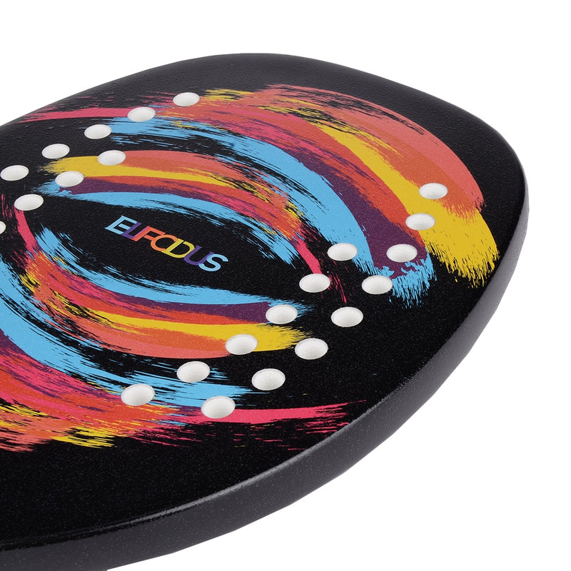 Ready Stock New High Quality Carbon and Glass Fiber Racket Beach Tennis Racquet Set With 2 Rackets 2 Balls and 2 Cover Bags