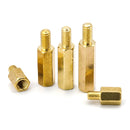 300 teile/satz M3 Männlich Weiblich Hex Messing Abstandshalter Sortiment Kit hexagon gold pcb abstandshalter Säule Motherboard abstandshalter