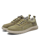 Fashion Men Shoes Genuine Leather Loafers Breathable  lace up comfortable Oxfords Casual Shoes Men Sneakers shoes Bigger Size 46