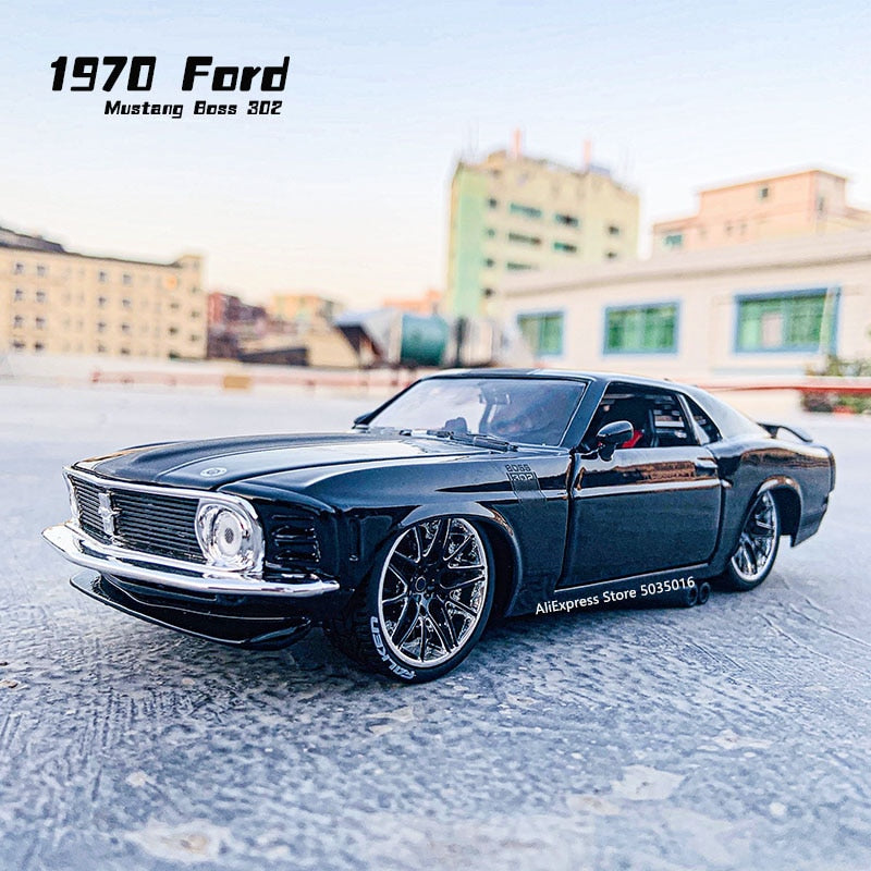 Maisto 1:24 Neuer heißer Verkauf 1967 Ford Mustang GT Simulation Legierung Automodell Handwerk Dekoration Sammlung Spielzeug Werkzeuge Geschenk