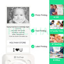 Peripage A6 304dpi Mini Taschendrucker Bluetooth ThermofotodruckerRot Braun Gelb für Handy Android IOS Geschenk