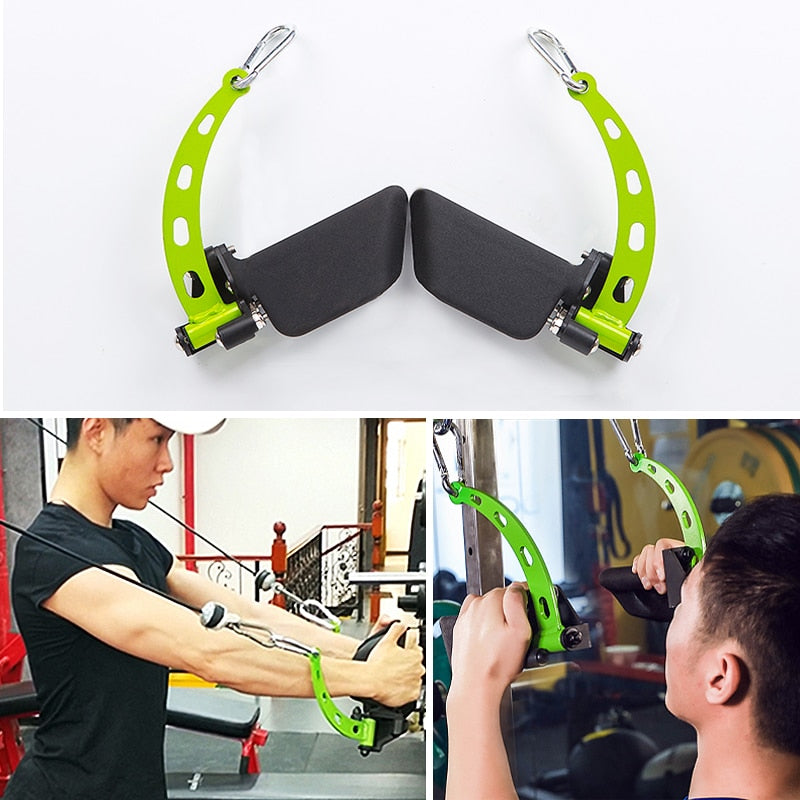 Fitness-Latzug-Zugstange Gym Pulley Cable Machine Attachment Rowing Workout T-Bar V-Bar High Low Bizeps Trizeps Trainingsgriff