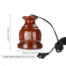 Electric Heating Vacuum Scraping Therapy Massage Guasha Machine Body Massager  moxibustion beauty guasha moxa steam massage