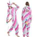 Kigurumi Einhorn Pyjama Stitch Adult Animal Onesie Frauen Männer Paar Pyjamas Winter Pijamas Anzug Panda Nachtwäsche Flanell Pyjamas