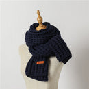 DRESSUUP Brand Women Winter Scarf Warm Solid Long Handmade Scarves Bufandas Mujer Foulard Femme Hijab