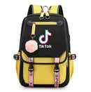 TikTok Rucksack Leuchtende Schultaschen für Teenager Jungen Mädchen Laptop Rucksack Große Kapazität Reise Mochila Escolar