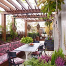 Solarlicht-LED-Laternen-Girlande Wasserdichte Gartenleuchte zum Aufhängen im Freien Lichterkette für Solarlampen-Girlanden-Gartendekoration