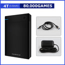 Hyperspin HDD mit über 100000 Retro-Spielen für PS4/PS3/PS2/Wii/Wiiu/SS/Game Cube/N64 Portable Game Hard Drive Disk für Win 7/8/10/11