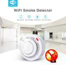 AVATTO Smart WiFi Rauchmelder, Feueralarm Temperaturmelder Sensor Home Security System funktioniert mit Tuya Smart Life APP