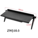 KAYQEE Desktop-Rack, verstellbares Bildschirmregal, TV-Aufbewahrungshalterung für Streaming-Geräte, Medienbox, Lautsprecher, Heimdekoration