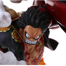 Figuras de acción de una pieza Luffy King Kong Punch estatua PVC figura de acción de juguete 240mm una pieza Anime mono D Luffy figurita