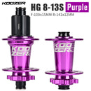 NEW Koozer XM490 PRO Hubs 4 Bearing MTB Mountain Bike Hub Rear 10*135mm QR100*15 12*142mm Thru 32 Holes Disc Brake Bicycle Hub