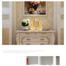 EWAYS 2 TEILE/SATZ Schwanenliebhaber Wohnkultur Keramik Kunsthandwerk Porzellan Tierfiguren Hochzeitsdekoration Liebhaber Neujahrsgeschenk