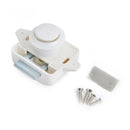KAK 10 Stück Camper Car Push Lock RV Caravan Boat Motor Home Cabinet Draw Latch Button Locks Furniture Door Lock Hardware