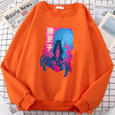 2022 Demon Slayer Japan Anime Men Hoody Autumn New Fashion Sweatshirt Harajuku Fleece Pullovers Personality Crewneck Men Hoodies