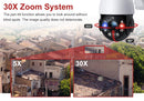 Anpviz 5MP Wifi IP PTZ Camera Laser Outdoor 30X Zoom 4.7-94mm Speed Dome Surveillance Wireless Camera 150m IR Distance Audio