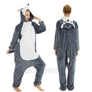 Kigurumi Einhorn Pyjama Stitch Adult Animal Onesie Frauen Männer Paar Pyjamas Winter Pijamas Anzug Panda Nachtwäsche Flanell Pyjamas
