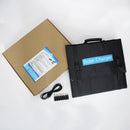 schnellladung faltbares faltbares solarpanel 50 watt 60 watt 18 v dual usb port dc port solarladegerät für tablet telefon loptop