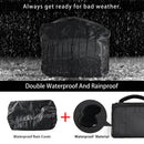 FOSOTO Digitale DSLR-Kameratasche Wasserdichte Umhängetasche Videokameratasche für Canon Nikon Sony Objektivtasche Fotografie Fototasche