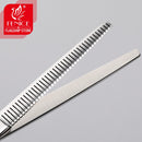 Fenice, tijeras de aseo para perros de 7 pulgadas, tijeras para perros Bichon Teddy, tijeras para adelgazar dientes sin rastro para productos para perros, tasa del 70-80%