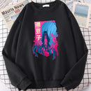 2022 Demon Slayer Japan Anime Men Hoody Autumn New Fashion Sweatshirt Harajuku Fleece Pullovers Personality Crewneck Men Hoodies