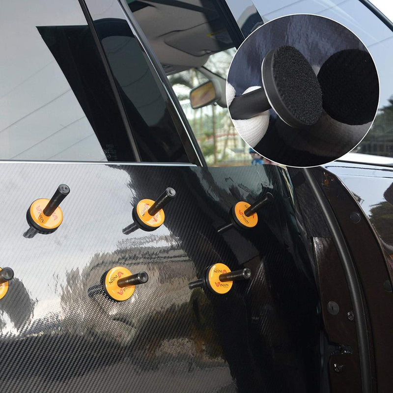 FOSHIO Carbon Fiber Vinyl Wrap EU/US Heat Gun Car Tool Kit  Window Tint Hot Air Gun Wrapping Squeegee Scraper Auto Accessories