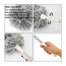 Eyliden Microfiber Duster with Extendable Long Handle 245cm Long 180 Degree Rotating Head  for Car Home Kitchen Office