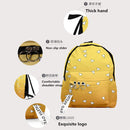 Rucksack Demon Slayer: Kimetsu no Yaiba Canvas Bag Tomioka Giyuu Schultaschen Mädchen Reisetasche Mochila Feminina Notebook Taschen Boy