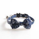 Haustier-Katzenhalsbänder mit niedlichem Bowknot-Welpen-Chihuahua-Halskette, verstellbare Fliege, Katzenglockenhalsband, Haustiergeschenk