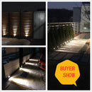 T-SUNRISE LED-Solargartenleuchte IP65 Wasserdichte Solarlampe im Freien Landschaftslampe für Gartenrasen im Freien