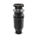 Triturador de basura de alimentación continua MIUI con reducción de sonido, triturador de desperdicios de alimentos de 1/2 HP con sistema de molienda de acero inoxidable