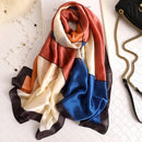 2022 180 * 90 cm Frauen Schal Sommer Seidenschal Dame Wrap Weiche weibliche Europa Designer Strand Bandana Foulard Schalldämpfer Mädchen Pareo
