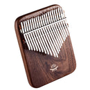 NEU Kalimba 17/21 Key Black Walnut Curly Figure Tastatur Daumenklavier Fase Calimba Musikinstrumente Tasteninstrumente
