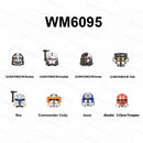 Mandalorians Baby Yoda Ahsoka Building Blocks Star Stormtroopers Luke Skywalker Boba Fett Obi-wan Wars Action Figure Toy