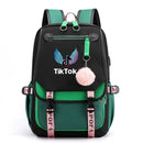 TikTok Rucksack Leuchtende Schultaschen für Teenager Jungen Mädchen Laptop Rucksack Große Kapazität Reise Mochila Escolar