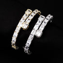TOPGRILLZ 12mm Bracelet High Quality Iced Out Cubic Zirconia Women's Bracelet Hip Hop Fashion Charm Jewelry Gift For Men Women