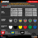 PowerZone equipo personalizado gráficos fondos calcomanías 3M pegatinas Kit para KTM SX SXF MX 16-18 EXC XCW Enduro 17-19 125 a 500cc 23