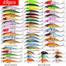 Almighty Mixed Fishing Lure Kits Wobbler Crankbait Swimbait Minnow Hard Baits Spiners Carp Bait Set Fishing Tackle