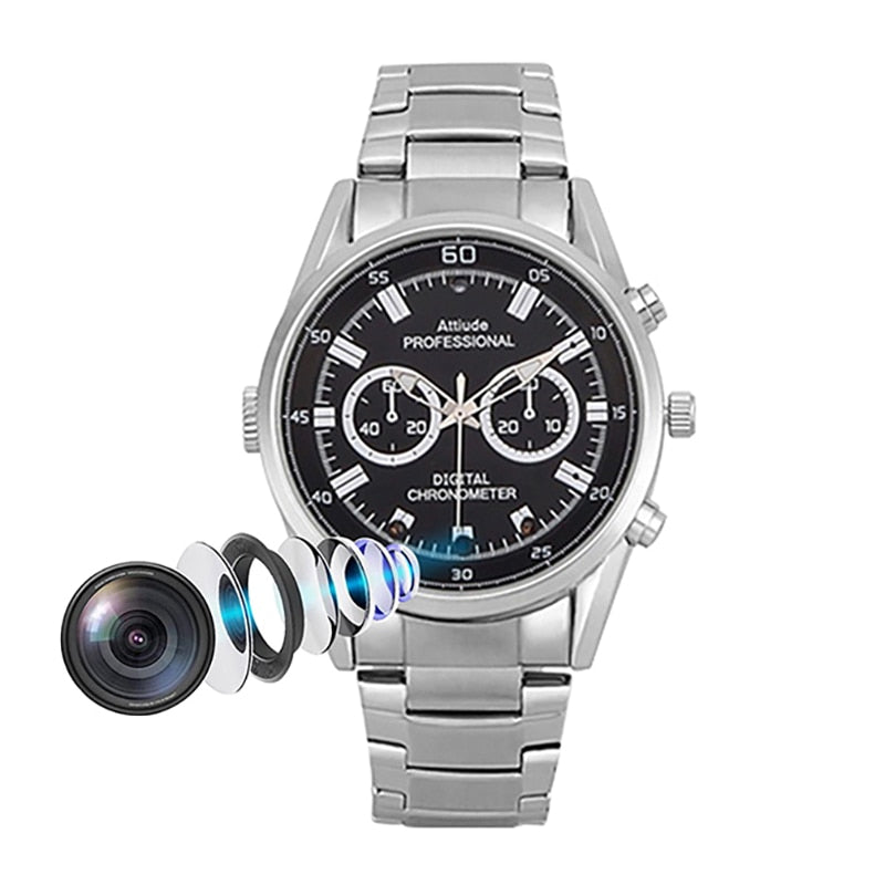 SEHOINTL Full HD 1080P Mini Camera Watch with IR NightVision Motion Detection Wireless Micro Camcorder Action Cam Video Recorder