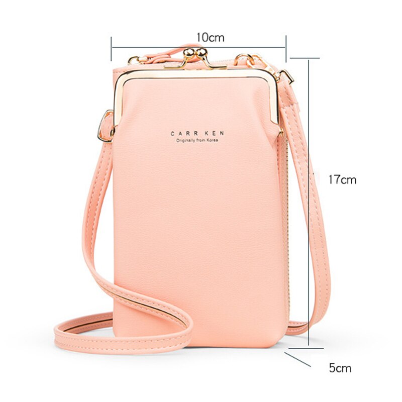 Fashion Small Crossbody Bags Women Mini PU Leather Shoulder Messenger Bag For Girls Clutch Ladies Card Phone Purse Zipper Flap