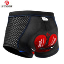 X-Tiger Fahrradshorts Upgrade 5D Gel Pad Fahrradunterwäsche Pro Stoßfeste Fahrradunterhose Fahrradshorts Fahrradunterwäsche