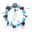 40/52/60inch Mobile Phone Holder Extensible Tripod Stand Selfie Stick Tripod With Phone Holder For Live Streaming Video Photo