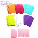 Raspador de pasteles, espátulas de Fondant ajustables más suaves, herramientas para hornear para pasteles, cortador de repostería, accesorios para hornear, herramientas de decoración de pasteles