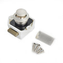 KAK 10 Stück Camper Car Push Lock RV Caravan Boat Motor Home Cabinet Draw Latch Button Locks Furniture Door Lock Hardware