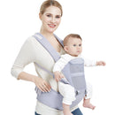 0-48 Monate Ergonomischer Babytragerucksack mit Hüftsitz für Neugeborene Multifunktions-Säuglingstragetuch Taillenhocker Baby Känguru