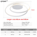 Moderne Kronleuchter LED-Lampe für Wohnzimmer, Schlafzimmer, Arbeitszimmer, Weiß, Schwarz, Farbe, Anbauleuchten, Lampe, Deko, AC85-265V